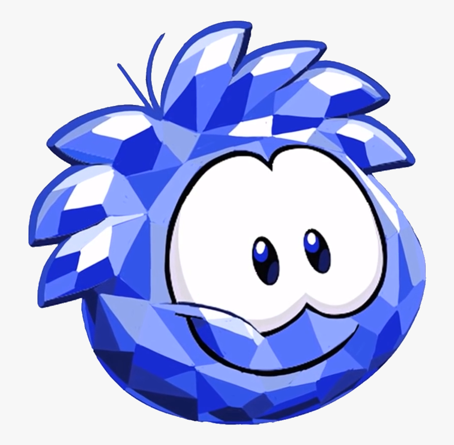 Transparent Crystal Clipart - Club Penguin Ice Puffle, Transparent Clipart