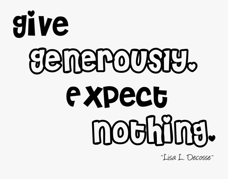 Information Clipart Expectation - Give Without Expectation, Transparent Clipart