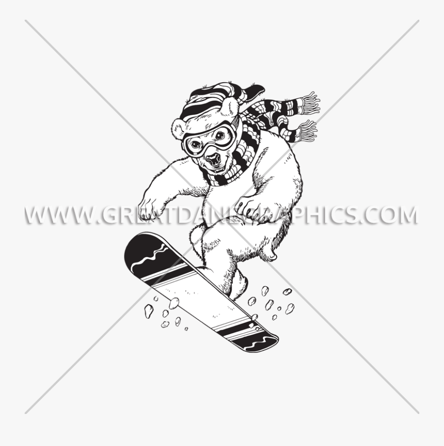 Polar Bear Production Ready, Transparent Clipart