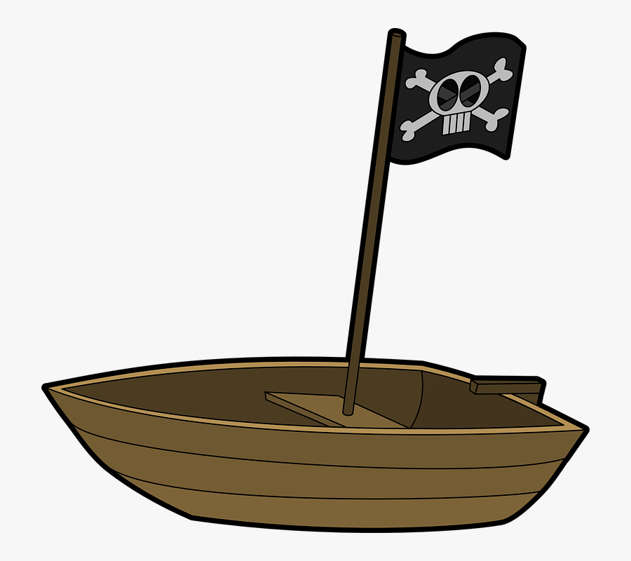 Transparent Row Boat Clipart Black And White - Boat Clip Art, Transparent Clipart