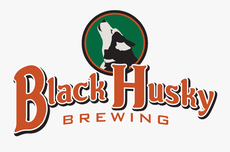 Black Husky Brewing Logo, Transparent Clipart