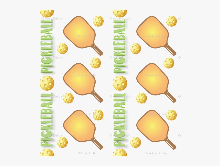 Transparent Pickleball Paddle Clipart, Transparent Clipart