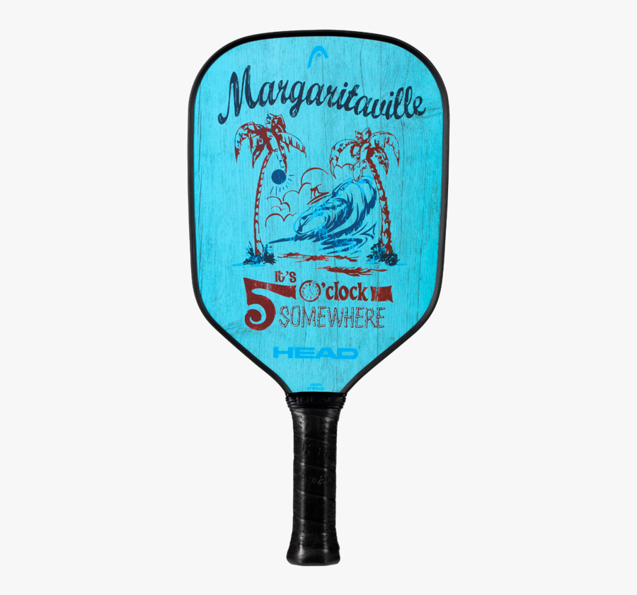 Margaritaville "it"s 5 O"clock Somewhere - Margaritaville Pickleball Paddle, Transparent Clipart