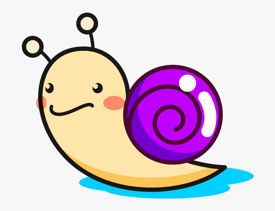 Snail, Html, Animals, Snails, Slug - Dibujo De Un Caracol, Transparent Clipart