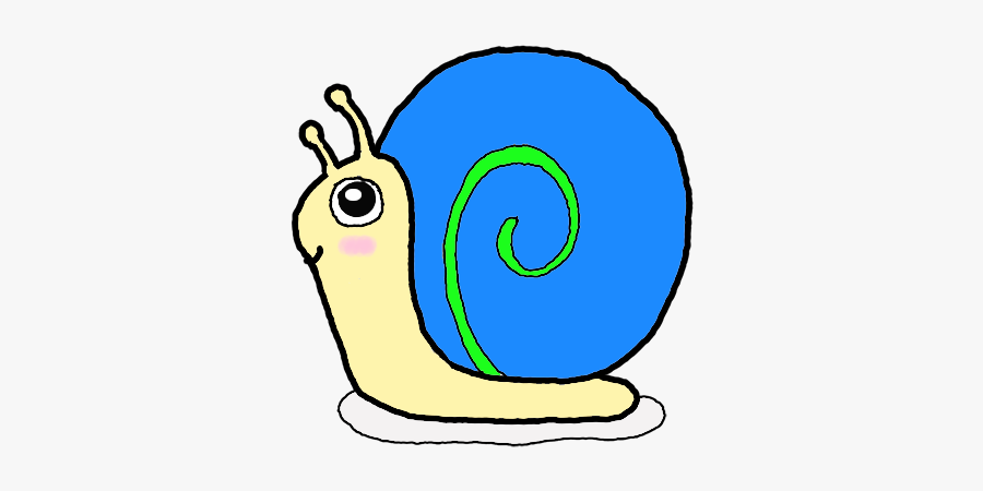 Draw A Snail, Transparent Clipart