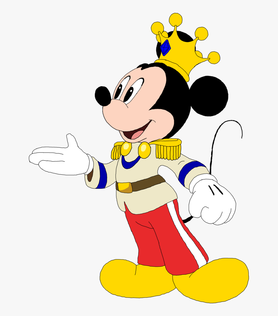 Short Clipart Mickey Mouse - Mickey Mouse Principe Png, Transparent Clipart
