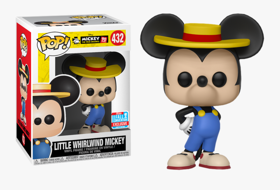 Little Whirlwind Mickey Mouse 90th Anniversary Nycc18 - Little Whirlwind Mickey Funko Pop, Transparent Clipart