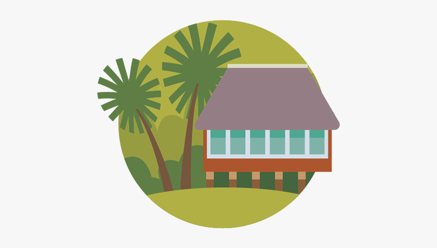 Field Station - House, Transparent Clipart