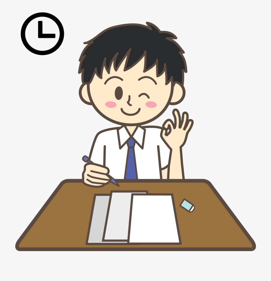 Cartoon English Test - English Test Clipart, Transparent Clipart