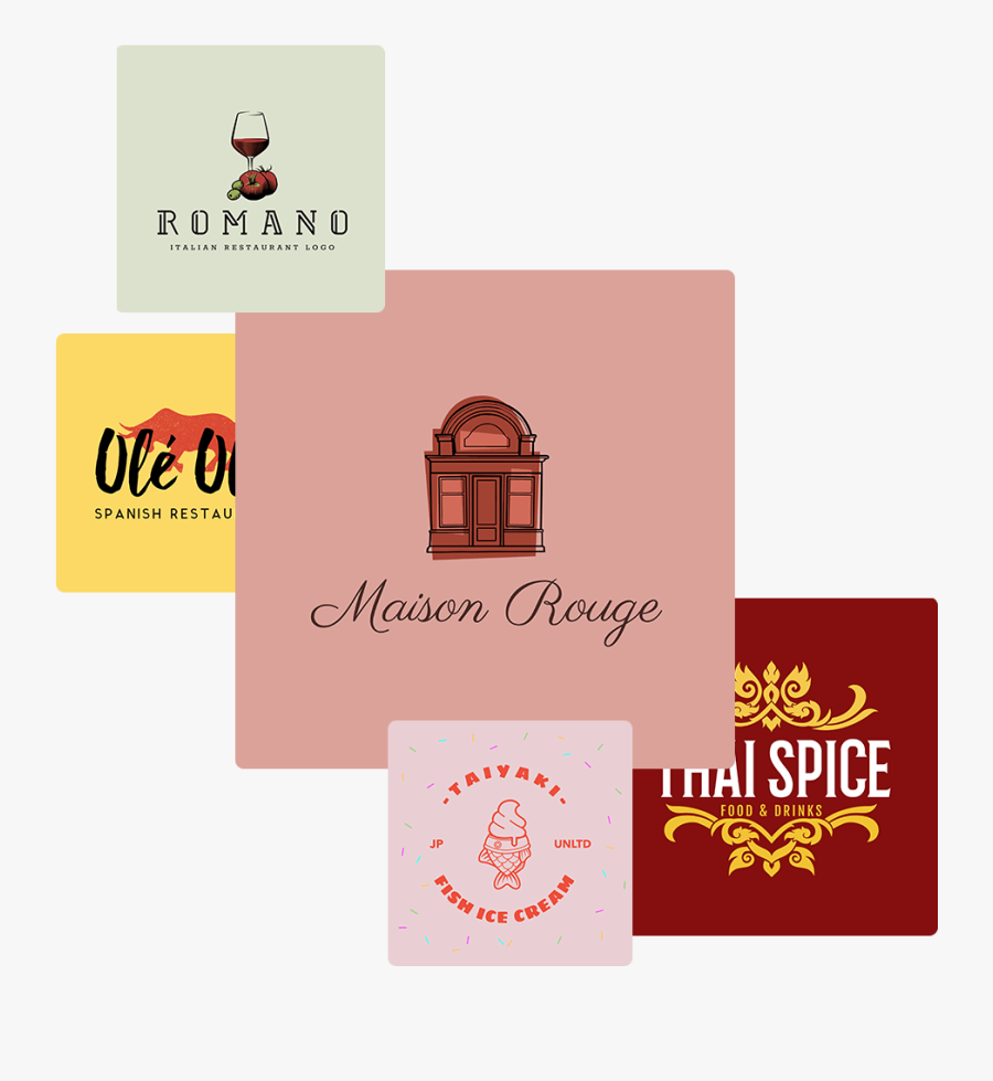 Restaurant Logo Templates For Businesses - Graphic Design, Transparent Clipart