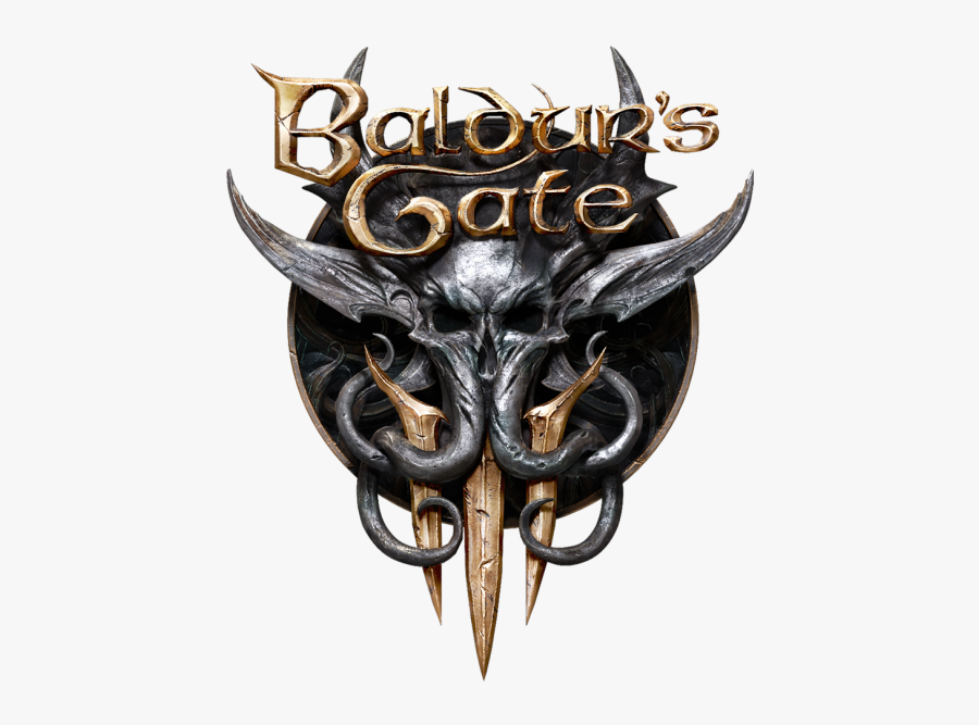 Baldur's Gate 3 Logo, Transparent Clipart
