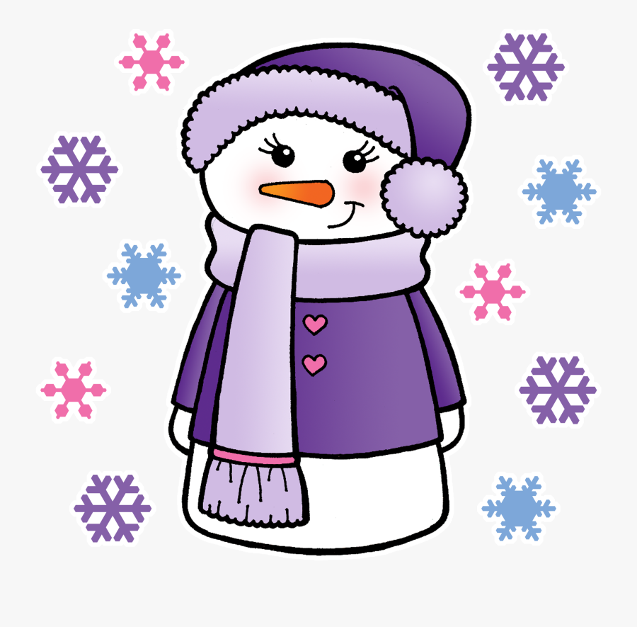Free Images All The - Snow Woman Clipart Png, Transparent Clipart