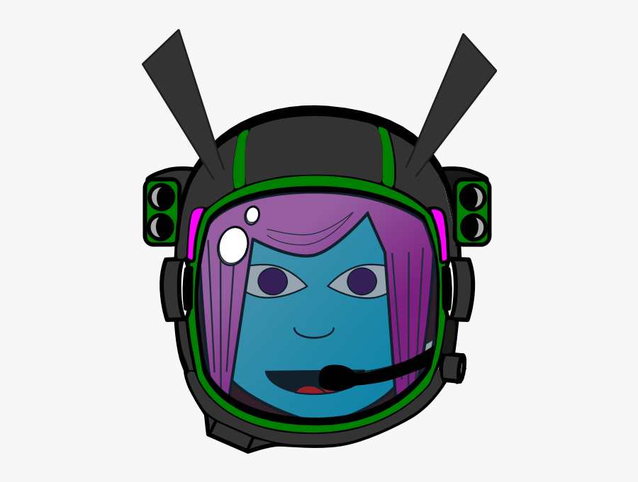 Girl Astronaut - Ground Control To Major Tom Sticker, Transparent Clipart