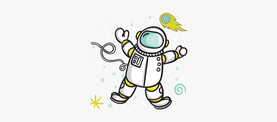 Astronaut In Space - Certificate In Best In Dress Award, Transparent Clipart