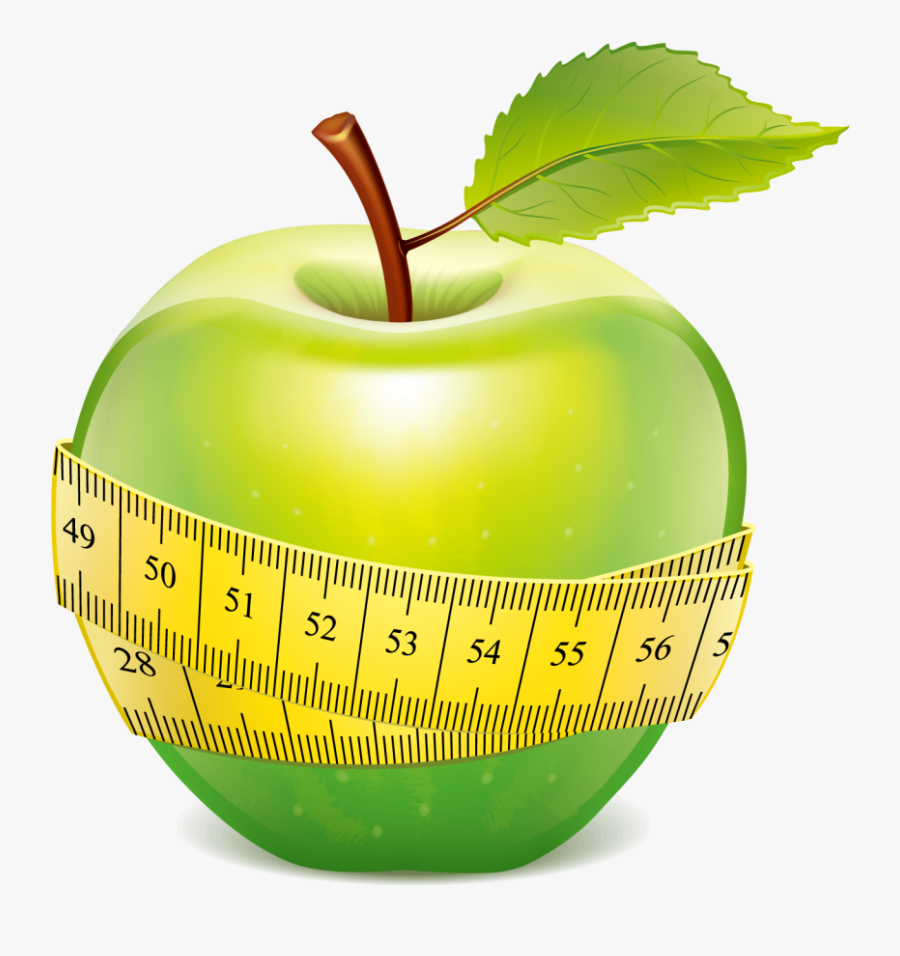 Measure Tape Png Image - Apple Diet Png Logo, Transparent Clipart