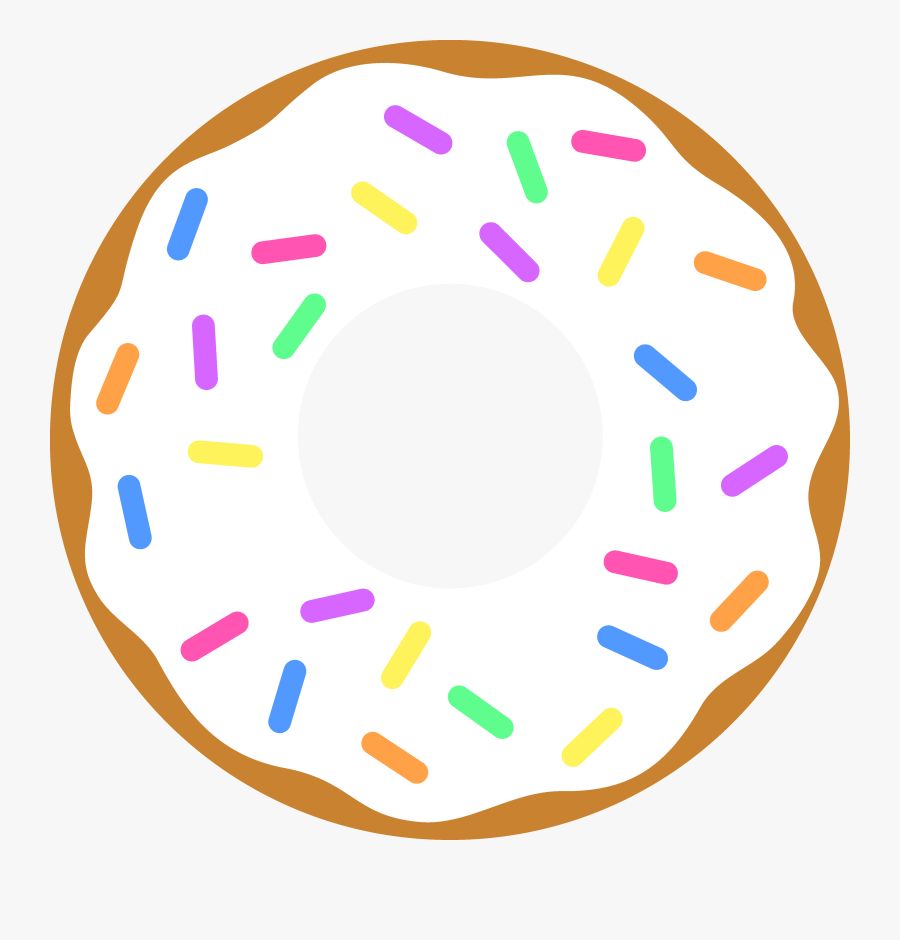Donuts Clipart - Vanilla Donut Clipart, Transparent Clipart