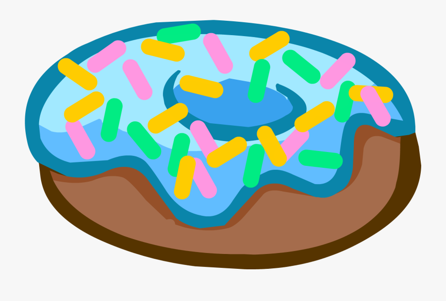 Donut Doughnut Png Images - Iced Donuts Clip Art, Transparent Clipart
