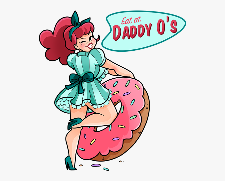 Eat At Daddy O"s - Cartoon, Transparent Clipart