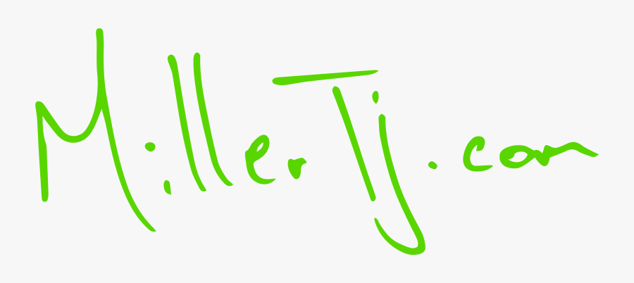 Return To The Millertj - Calligraphy, Transparent Clipart