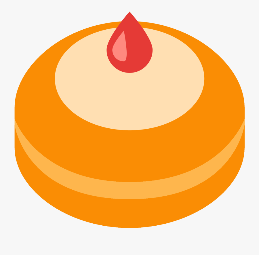 Hanukkah Donut Icon Free - Hanukkah Icon Png, Transparent Clipart