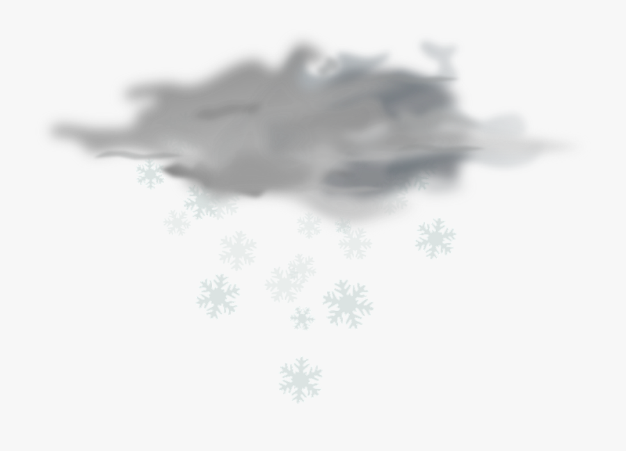 La Lluvia Cloud Snow - Snow Cloud No Background, Transparent Clipart