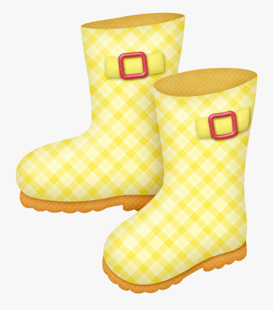 B *✿* Rain Lluvia Dibujos, Botas De Lluvia, Paraguas, - Rainy Clothing Png Clipart, Transparent Clipart