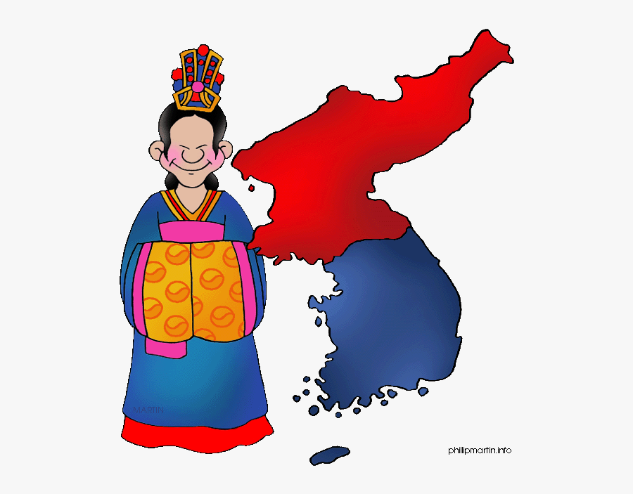 Korea Clipart Map - Korea Clipart, Transparent Clipart