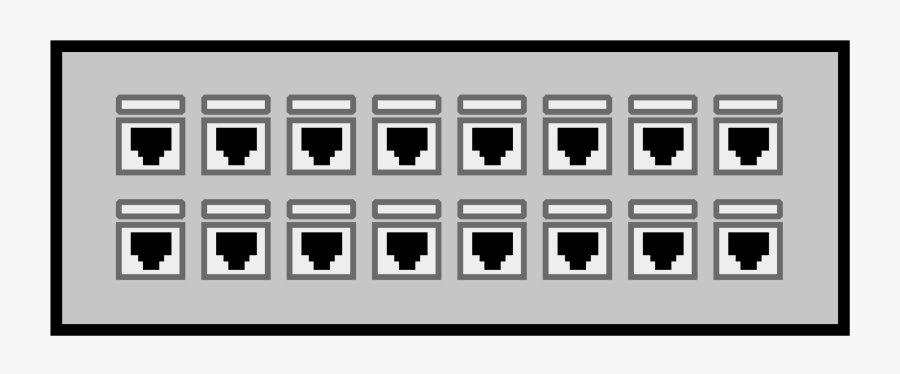 Patch Panel Clipart, Transparent Clipart
