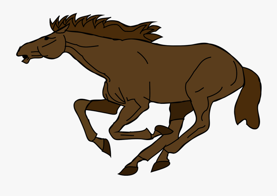 Horse Running Gif Clip Art, Transparent Clipart