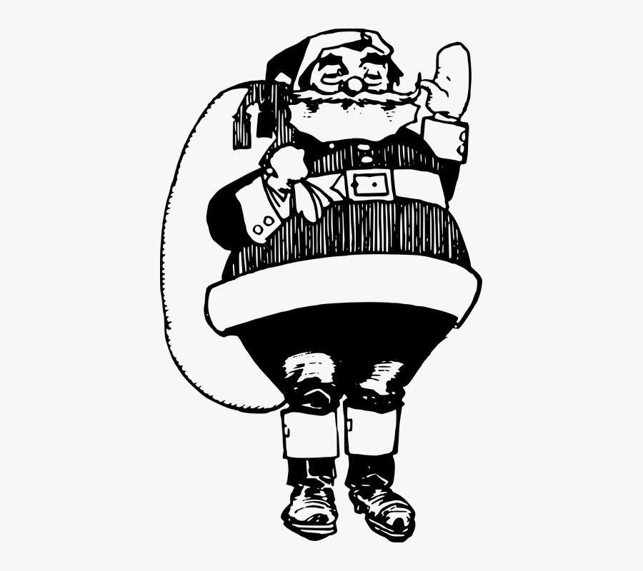 Santa Claus, Transparent Clipart