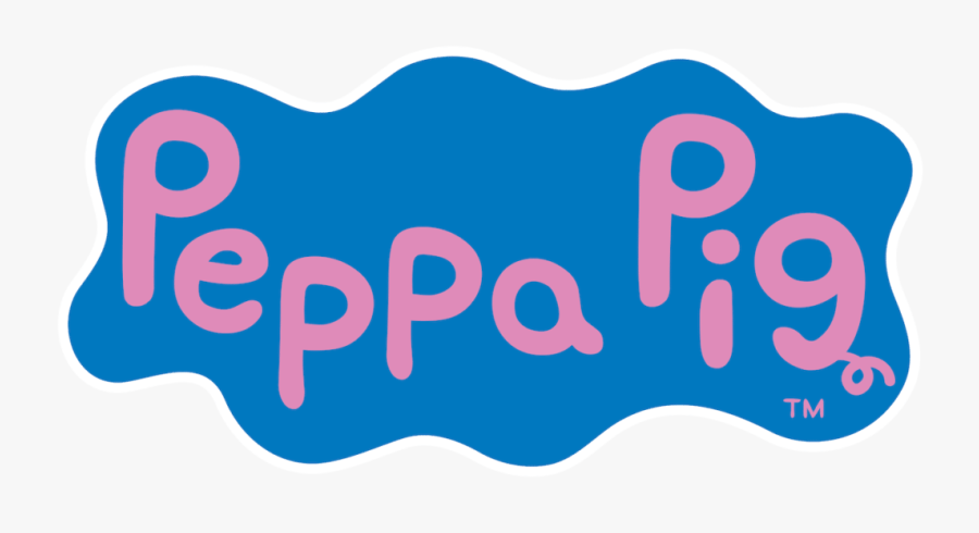 Peppa Pig Logo, Transparent Clipart