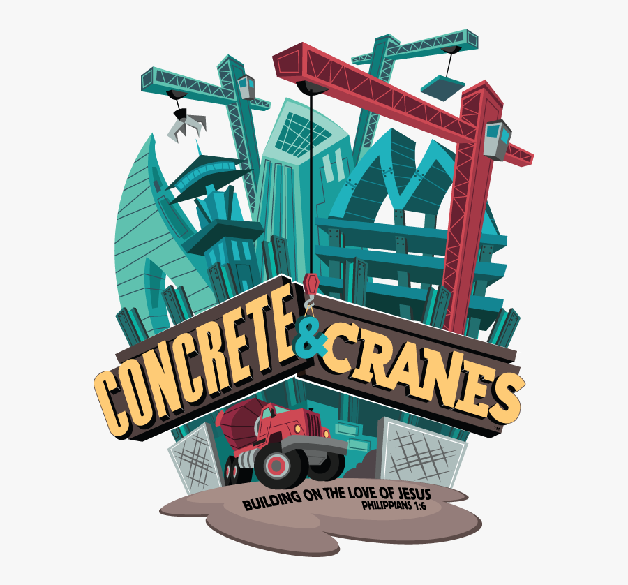 20 Logo Final - Concrete And Cranes Vbs 2020, Transparent Clipart