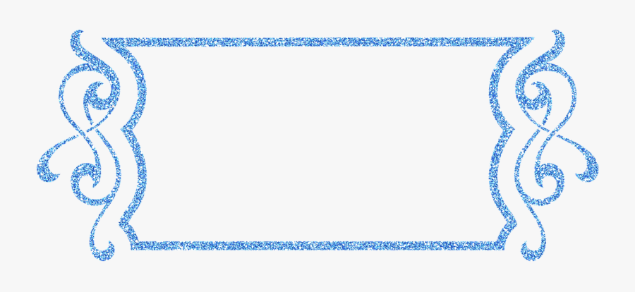 Scrapbook Scrap Element Frame Blank Label - Golden Glitter Frame Png, Transparent Clipart