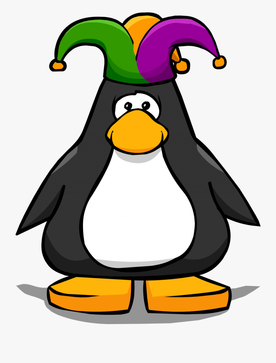 Jester Png Image - Penguin With A Horn, Transparent Clipart