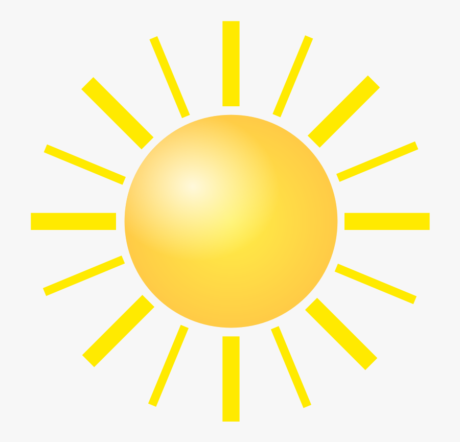 Sun - Sun With Black Background, Transparent Clipart