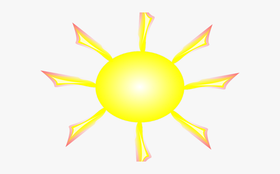 Glow Clipart Sun Shine - Cartoon Sun With Black Background, Transparent Clipart