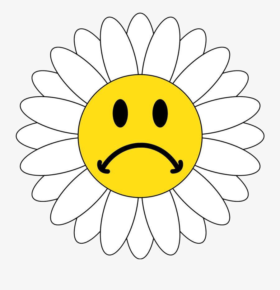 Sad Flower Clipart Png Free Download Flowers Sad Sadface - Sunflower Sad Face, Transparent Clipart