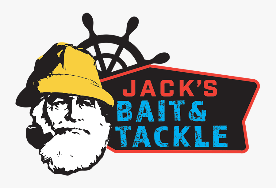 Jack S Tackle Motor - Bait And Tackle Shop Logo, Transparent Clipart