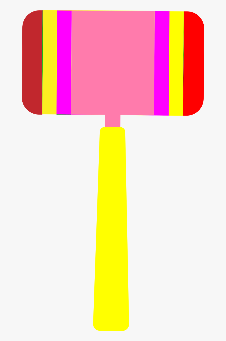 Hammer Tools Mechanical Free Photo - Vektor Banyak Warna Png, Transparent Clipart