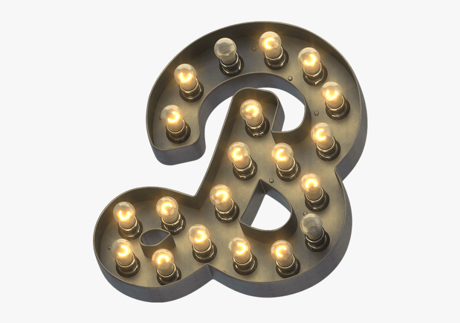 Broadway Light Typeface - Circle, Transparent Clipart