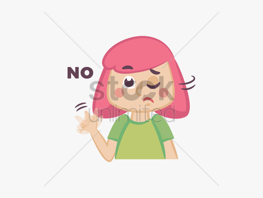Graphics Child Illustration Transparent - Shake Head No Clipart, Transparent Clipart
