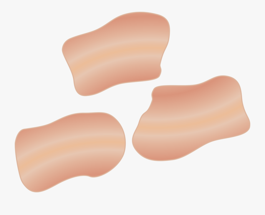 Orange,nose,peach - Bacon Bits Clipart, Transparent Clipart