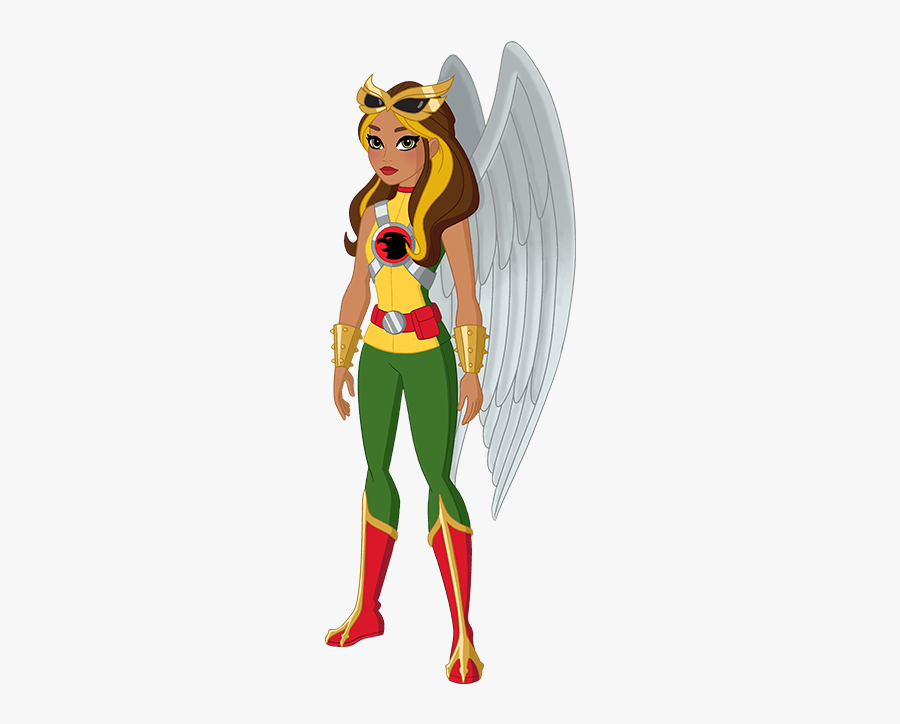 Dc Superhero Girls Hawk Girl, Transparent Clipart