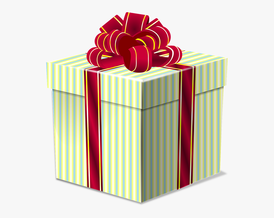 Christmas Present Clipart, Transparent Clipart