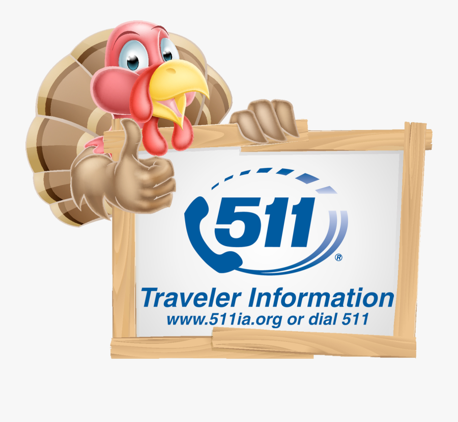 Clip Art Turkey Holding Sign, Transparent Clipart