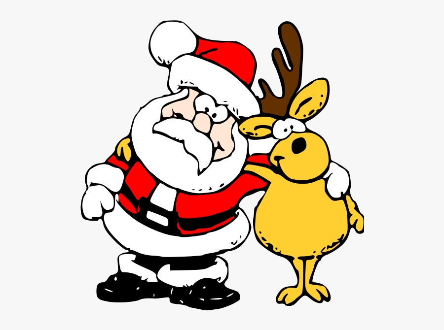 Funny Snowman Clipart - Santa Free Clip Art, Transparent Clipart