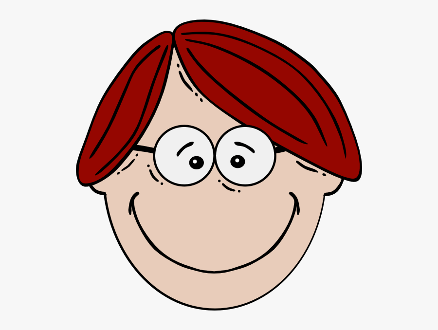 Which Words Mean Happy - Clipart Boy Face, Transparent Clipart