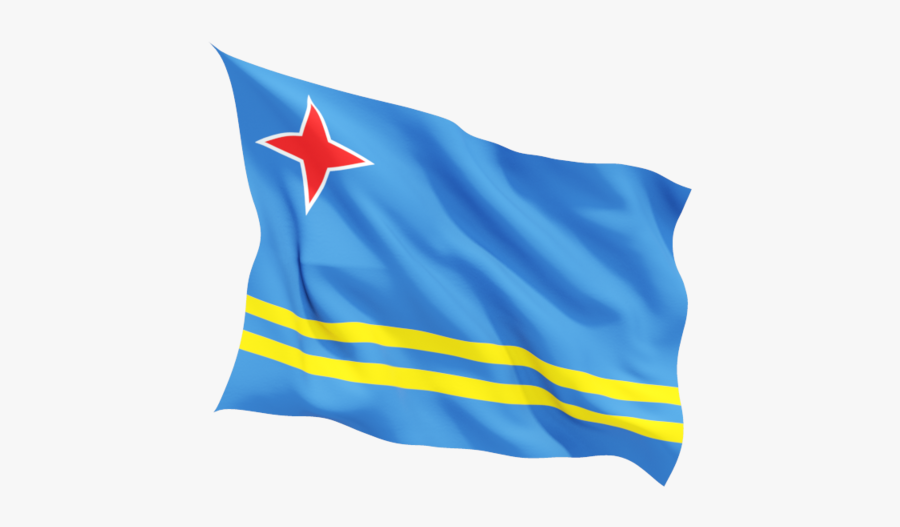 Aruba Flag Png, Transparent Clipart