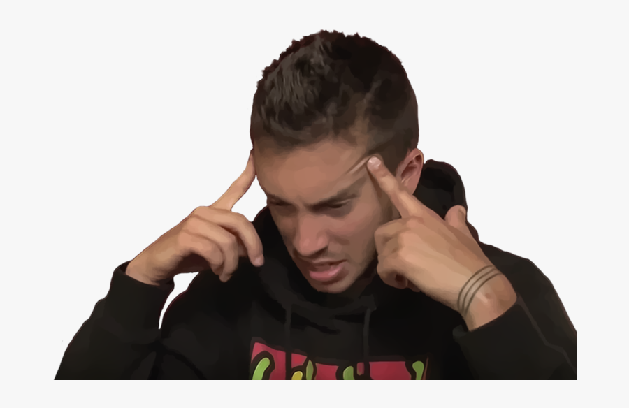 Tyler Thinking Hard Png By Dl - Thinking Hard, Transparent Clipart