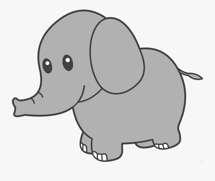 Cute Clipartblack Com Animal - Elephant Clip Art, Transparent Clipart